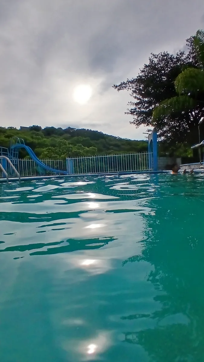 Tobogán acuático en El Encanto